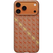 Ультратонкий чохол Pitaka Edge Case Happiness Rides для iPhone 17 Pro (HR1701P) - Amber: фото 1 з 11