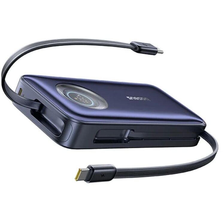 Внешний аккумулятор Baseus EnerCore CR11 100W (20000mAh) + кабель Type-C + Type-C (PPNMS) - Black (995797B) Внешний аккумулятор Baseus EnerCore CR11 100W (20000mAh) + кабель Type-C + Type-C (PPNMS) - Black: фото 4 из 13