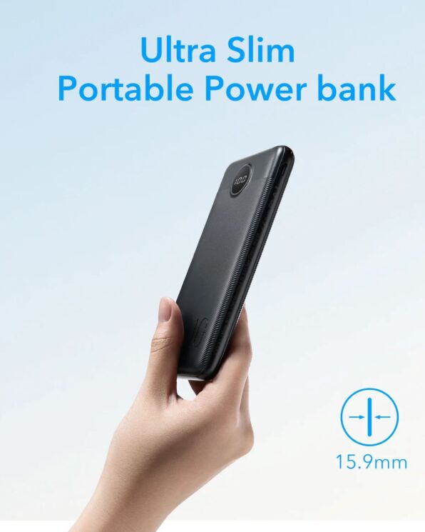 Внешний аккумулятор VEGER L10S PD20W + QC3.0 (10000mAh) - Black (995722B) Внешний аккумулятор VEGER L10S PD20W + QC3.0 (10000mAh) - Black: фото 5 из 8
