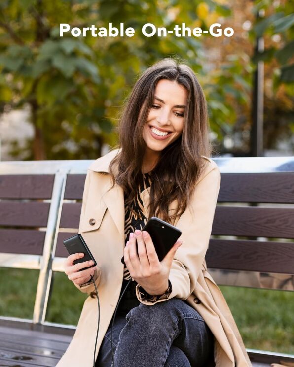 Зовнішній акумулятор VEGER S11 W1140 22.5W + QC3.0 (10000mAh) - Black: фото 13 з 14