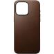 Захисний чохол Nomad Modern Leather Case для Apple iPhone 15 Pro Max - Brown (349604Z). Фото 5 з 14