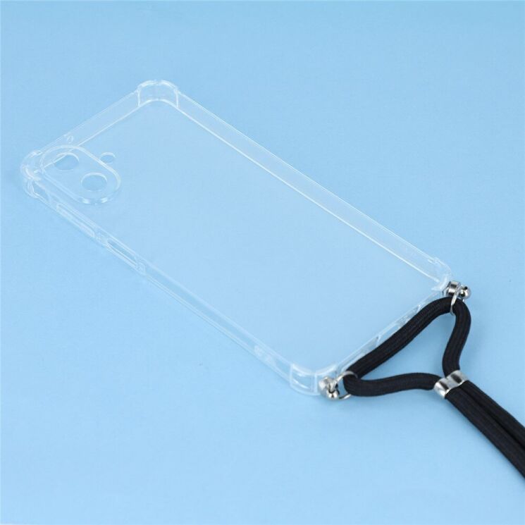 Захисний чохол UniCase AirBag with Strap для Samsung Galaxy A07 (A075) - Transparent: фото 2 из 4