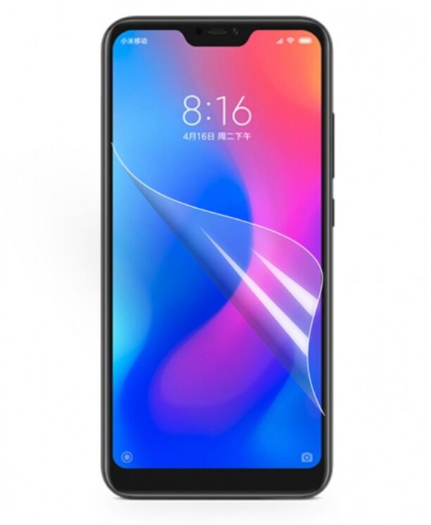 Защитная пленка Deexe Crystal для Xiaomi Redmi 6 Pro / Mi A2 Lite: фото 1 из 1