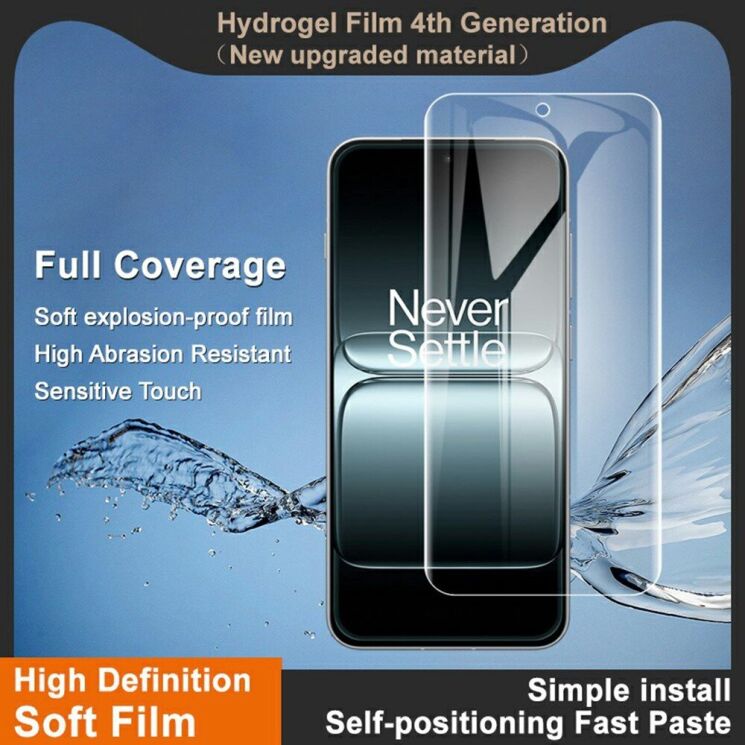 Защитная пленка IMAK Hydrogel Clear Film для OnePlus 13T: фото 3 из 11