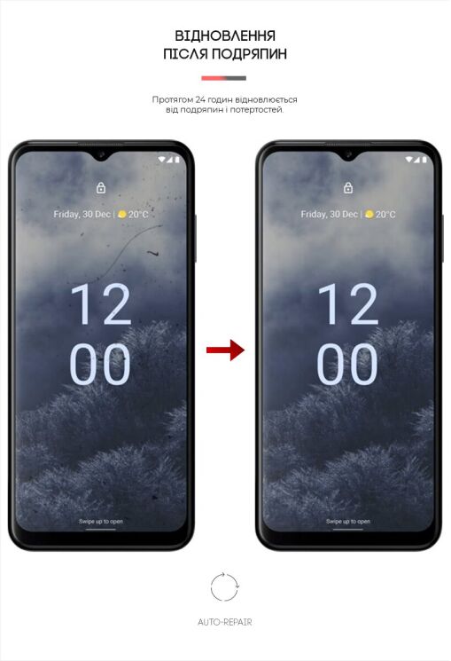Захисна плівка на екран ArmorStandart Clear для Nokia G60: фото 3 з 4