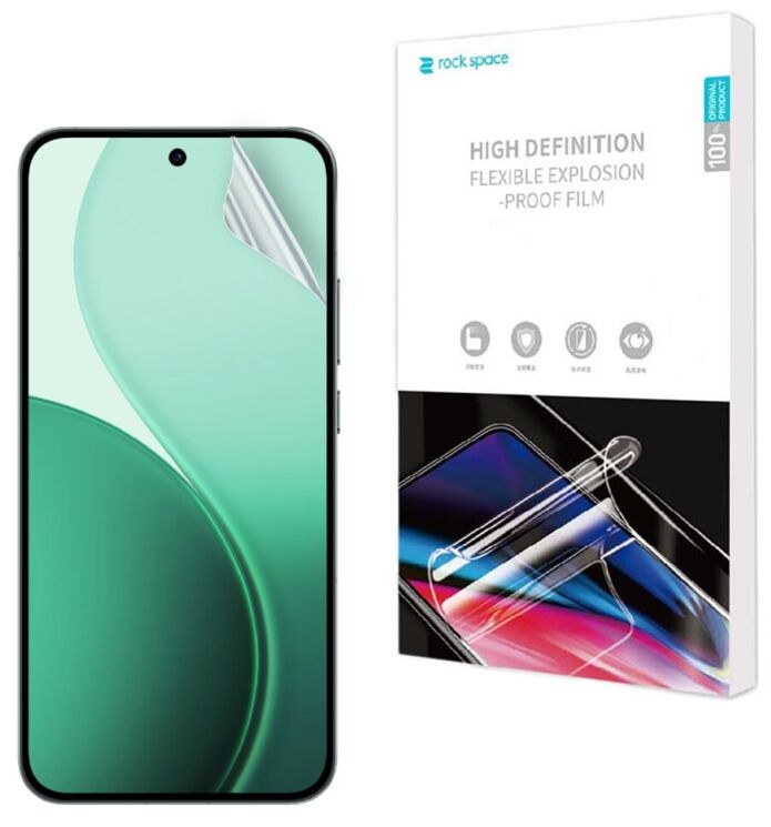 Защитная пленка на экран RockSpace Explosion-Proof SuperClear для OPPO Reno 14 5G: фото 1 из 10