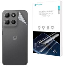 Захисна плівка на задню панель RockSpace SuperClear для Motorola Moto G15: фото 1 з 9