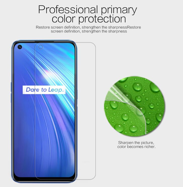 Защитная пленка NILLKIN Crystal для Realme 6 / 6s: фото 7 из 13
