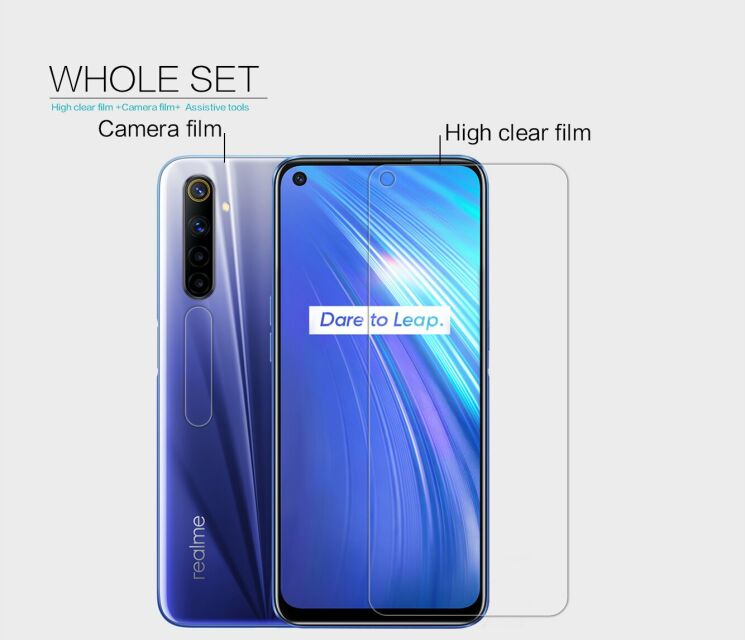 Защитная пленка NILLKIN Crystal для Realme 6 / 6s: фото 10 из 13