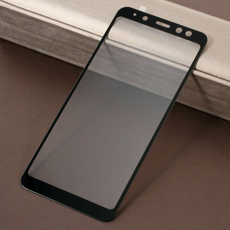 Защитное стекло AMORUS Full Glue Tempered Glass для Samsung Galaxy A8 (A530) - Black: фото 2 из 11
