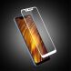 Захисне скло AMORUS Full Glue Tempered Glass для Xiaomi Pocophone F1 - White (117256W). Фото 2 з 3