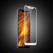 Захисне скло AMORUS Full Glue Tempered Glass для Xiaomi Pocophone F1 - White (117256W). Фото 1 з 3
