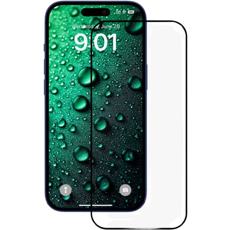 Защитное стекло Anank 3D Invisible для iPhone 17 - Black: фото 1 из 10