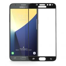 Защитное стекло Deexe Full Coverage для Samsung Galaxy J7 (2017): фото 1 из 5