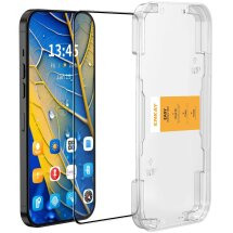 Защитное стекло ENKAY Easy Install Full Glue для ZTE Nubia Z70 Ultra - Black: фото 1 из 9