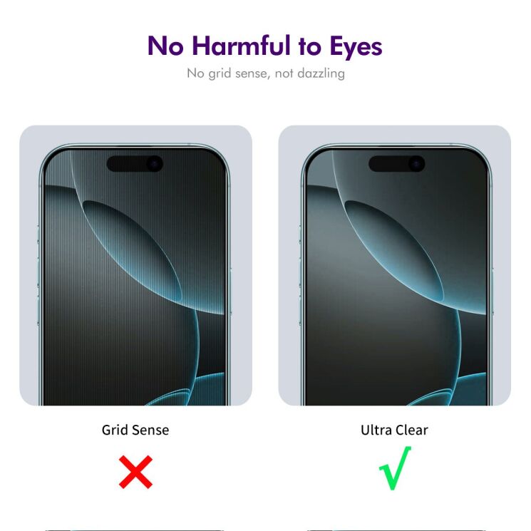 Защитное стекло HAT PRINCE Privacy для Apple iPhone 17 - Black: фото 6 из 7