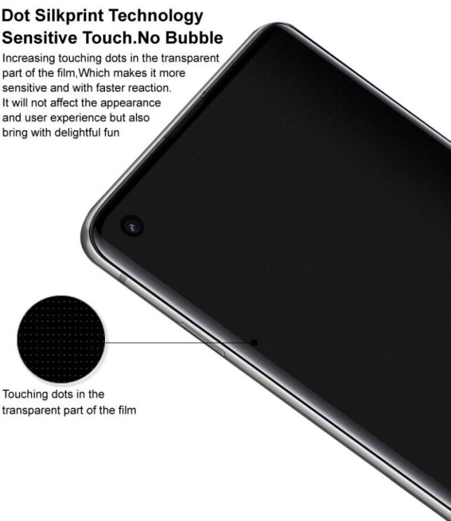 Защитное стекло IMAK 3D Curved Full Covering для OPPO Reno 12 Pro - Black: фото 8 из 10