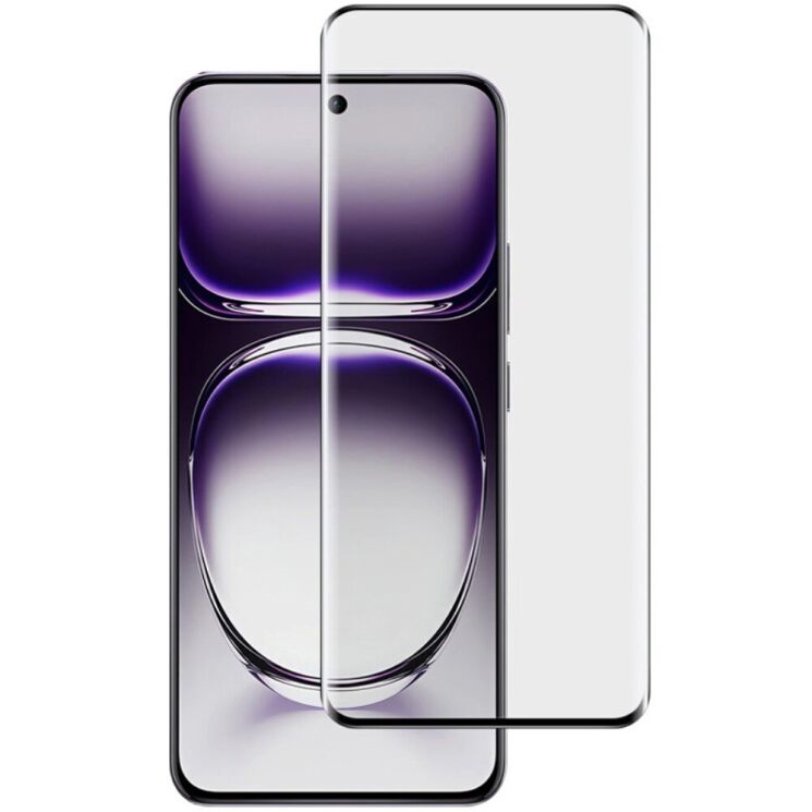Защитное стекло IMAK 3D Curved Full Covering для OPPO Reno 12 Pro - Black: фото 1 из 10