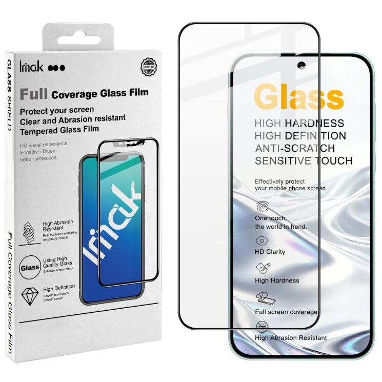 Защитное стекло IMAK 5D Pro+ Full Glue для OnePlus Nord 6 - Black (411916B) Защитное стекло IMAK 5D Pro+ Full Glue для OnePlus Nord 6 - Black: фото 2 из 11