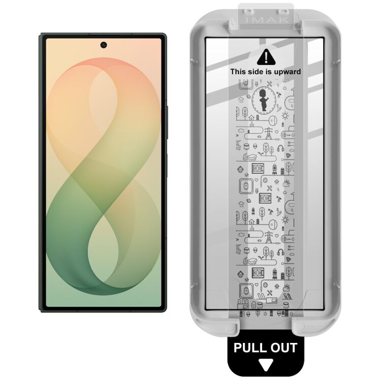 Защитное стекло IMAK Easy Install Full Glue для Samsung Galaxy Fold 8 Ultra - Transparent (424069T) Защитное стекло IMAK Easy Install Full Glue для Samsung Galaxy Fold 8 Ultra - Transparent: фото 2 из 13