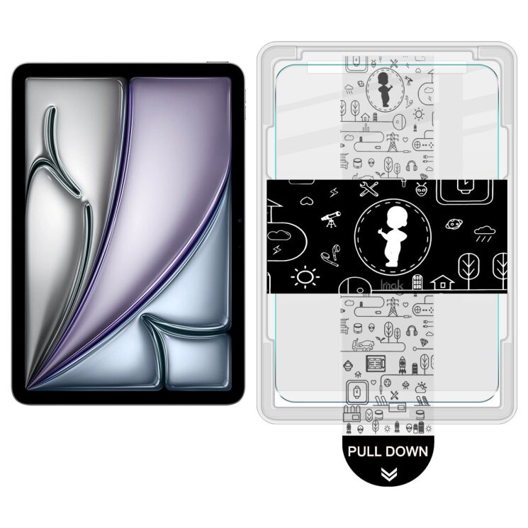 Защитное стекло IMAK H Install Glass для iPad Air 13 M4/M3/M2 (2026/2025/2024): фото 2 из 9