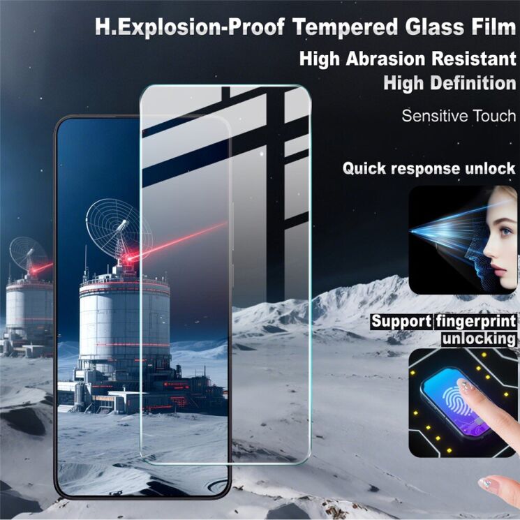 Захисне скло IMAK H Screen Guard для OnePlus Nord 5 / Ace 5 Ultra: фото 4 з 9
