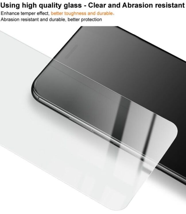 Защитное стекло IMAK H Screen Guard для Xiaomi Redmi Note 12 - Transparent: фото 6 из 12