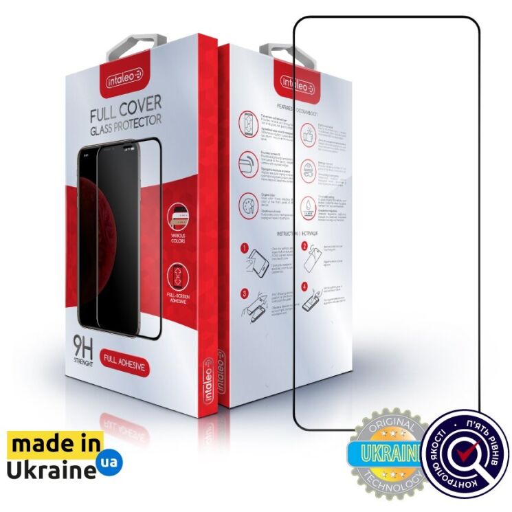 Защитное стекло Intaleo Full Glue для Xiaomi Poco X6 Pro - Black: фото 1 из 8