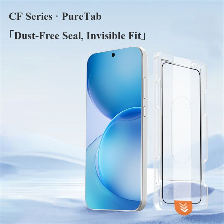 Захисне скло LEREACH Tempered Glass Full Screen Protector для OPPO Reno 16 / 16 Pro - Black (413223B) Захисне скло LEREACH Tempered Glass Full Screen Protector для OPPO Reno 16 / 16 Pro - Black: фото 2 з 11