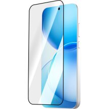Захисне скло LEREACH Tempered Glass Full Screen Protector для OPPO Reno 16 / 16 Pro - Black: фото 1 з 11
