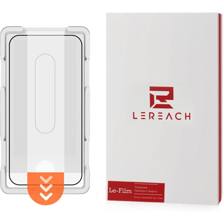 Захисне скло LEREACH Tempered Glass Full Screen Protector для OPPO Reno 16 / 16 Pro - Black (413223B) Захисне скло LEREACH Tempered Glass Full Screen Protector для OPPO Reno 16 / 16 Pro - Black: фото 11 з 11
