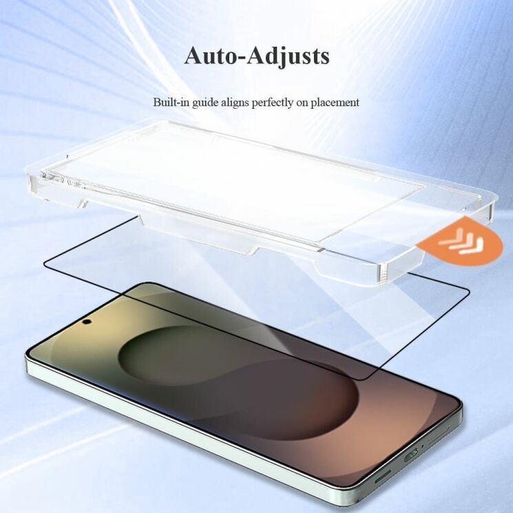 Защитное стекло LEREACH Tempered Glass Full Screen Protector для Samsung Galaxy S26 (S942) - Black (412002T) Защитное стекло LEREACH Tempered Glass Full Screen Protector для Samsung Galaxy S26 (S942) - Black: фото 6 из 11