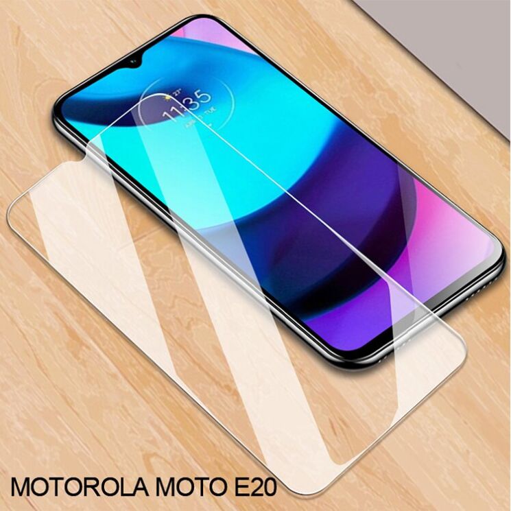 Защитное стекло MOCOLO 2.5D Arc Edge для Motorola Moto E20 - Transparent: фото 7 из 11