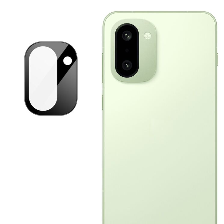 Захисне скло на камеру IMAK Black Glass Lens для OnePlus 15R / Ace 6T - Black: фото 1 з 8