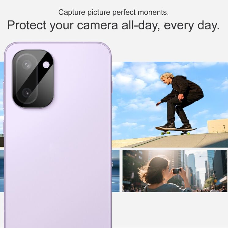 Захисне скло на камеру IMAK Black Glass Lens для OnePlus 15R / Ace 6T - Black: фото 5 з 8