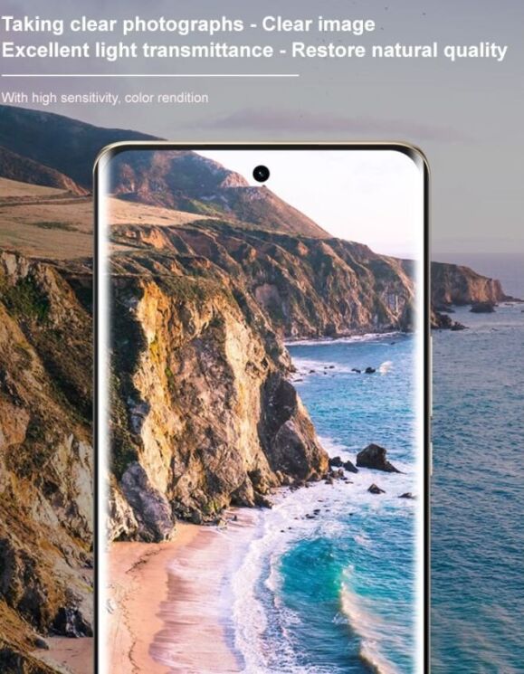 Защитное стекло на камеру IMAK Integrated Lens Protector для Honor Magic 6 Lite: фото 7 из 10