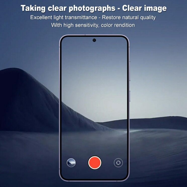 Защитное стекло на камеру IMAK Integrated Lens Protector для Samsung Galaxy S25 (S931): фото 3 из 7