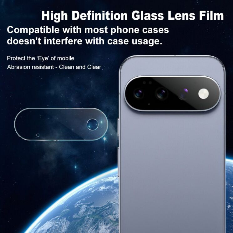 Защитное стекло на камеру IMAK Lens Protector для Google Pixel 11 / 11 Pro: фото 3 из 8