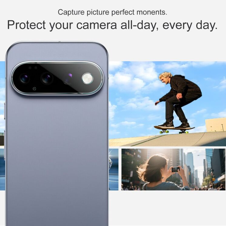 Защитное стекло на камеру IMAK Lens Protector для Google Pixel 11 / 11 Pro: фото 6 из 8