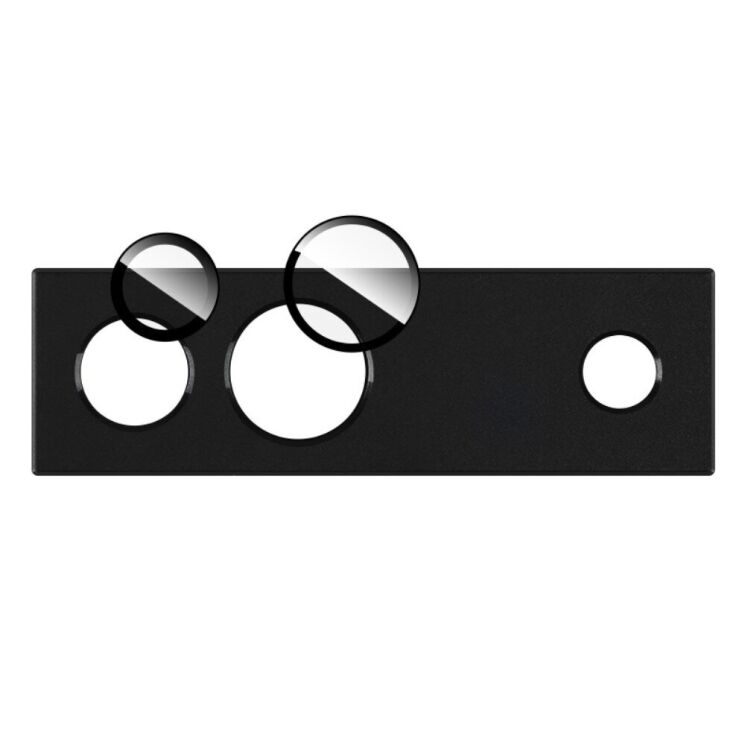 Защитное стекло на камеру IMAK Metal Glass Lens для Google Pixel 8A - Black: фото 4 из 13