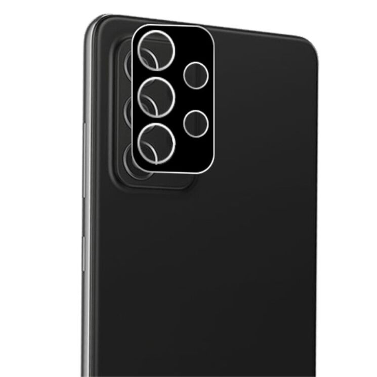 Защитное стекло на камеру MOCOLO Black Camera Lens для Samsung Galaxy A73 (A736) - Black: фото 4 из 12