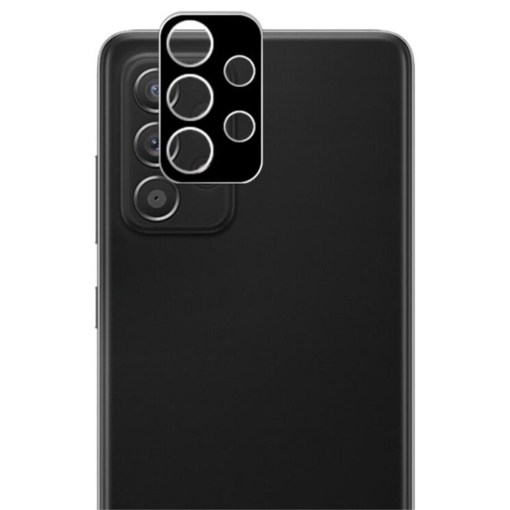 Защитное стекло на камеру MOCOLO Black Camera Lens для Samsung Galaxy A73 (A736) - Black: фото 1 из 12