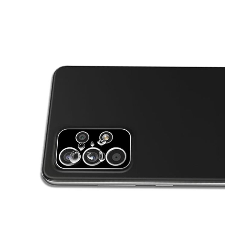 Защитное стекло на камеру MOCOLO Black Camera Lens для Samsung Galaxy A73 (A736) - Black: фото 3 из 12