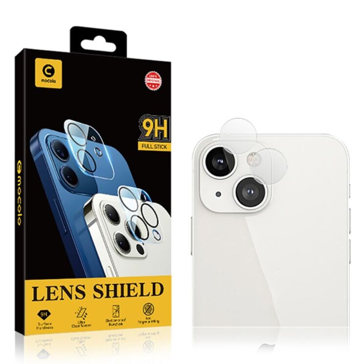Захисне скло на камеру MOCOLO Camera Protector для Apple iPhone 15 - Transparent: фото 5 з 5