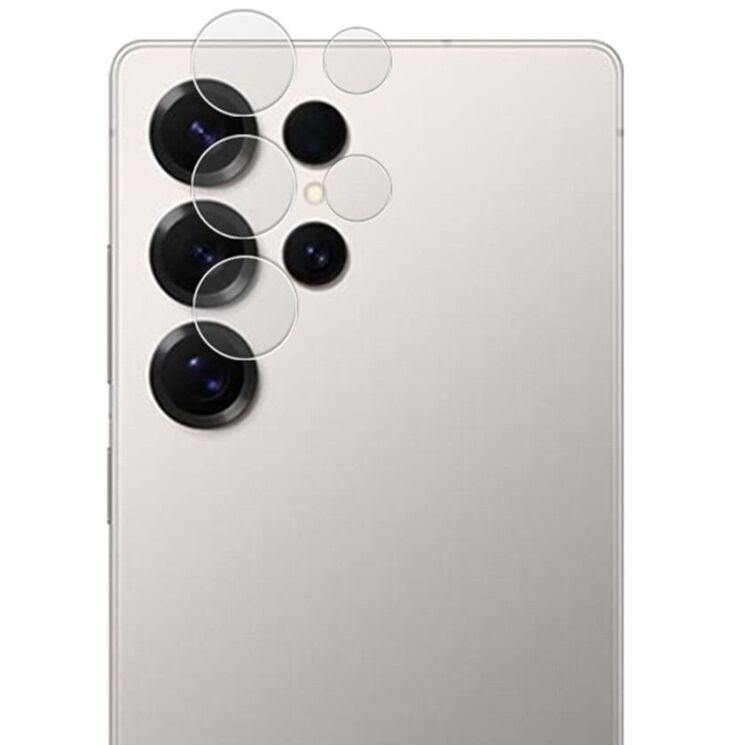 Защитное стекло на камеру MOCOLO Camera Protector для Samsung Galaxy S25 Ultra (S938) - Transparent: фото 1 из 9
