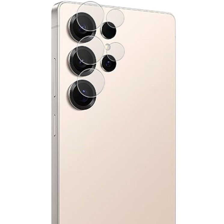 Защитное стекло на камеру MOCOLO Camera Protector для Samsung Galaxy S25 Ultra (S938) - Transparent: фото 2 из 9