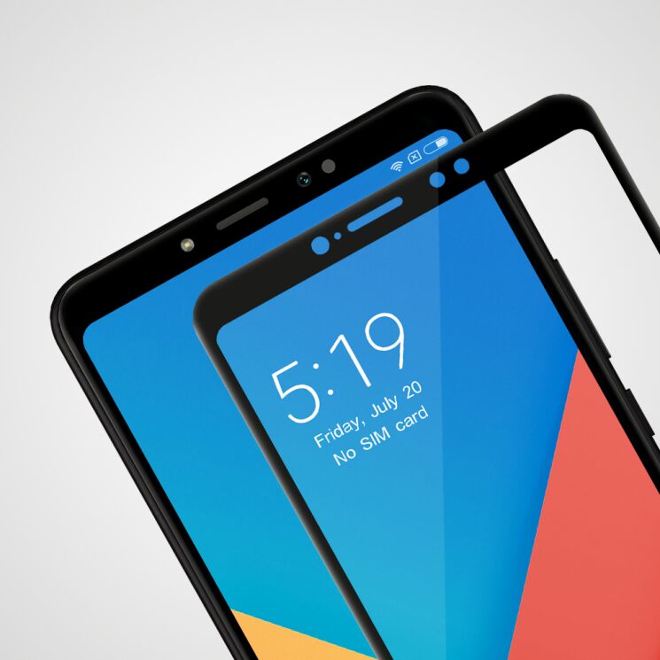 Защитное стекло NILLKIN 3D CP+ для Xiaomi Mi Max 3 - White: фото 4 из 12