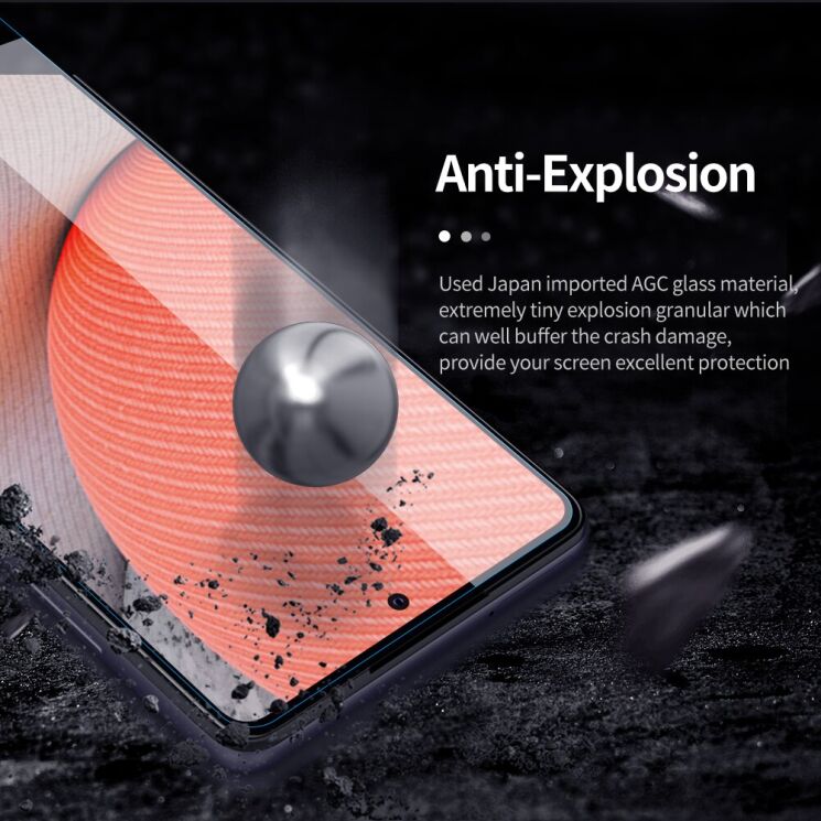 Защитное стекло NILLKIN Amazing H+ Pro для Samsung Galaxy A72 (А725): фото 8 из 19