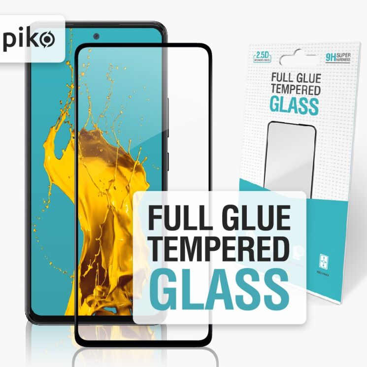 Защитное стекло Piko Full Glue для Samsung Galaxy A53 (A536) - Black: фото 1 из 5