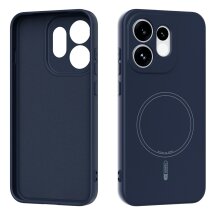 Защитный чехол ABEEL Lyra Skin with MagSafe для OPPO Reno 16 - Dark Blue: фото 1 из 6